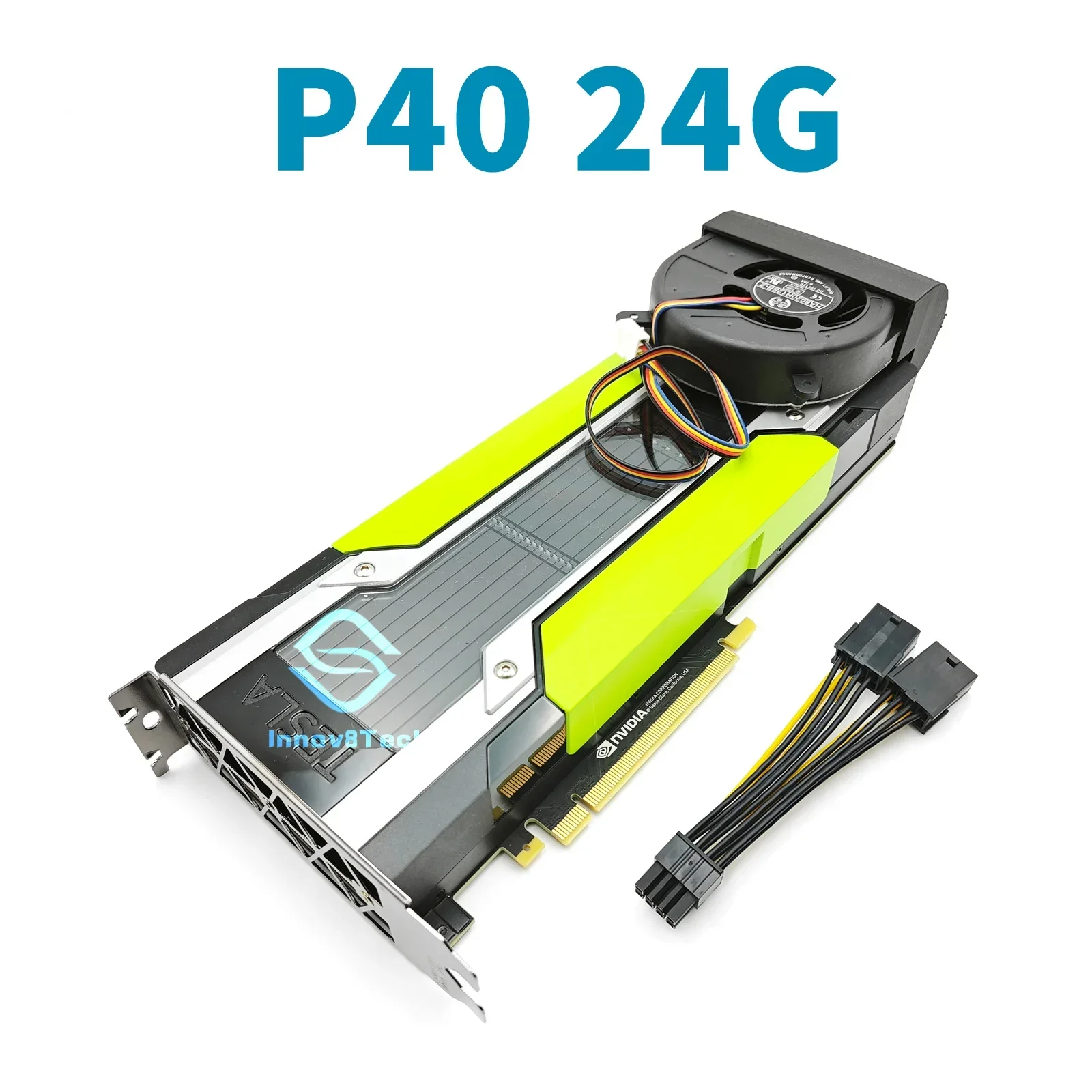 Ai Deep Learning Workstation Gpu 24Gb - Турбовентилятор для видеокарты P40 с графическим
